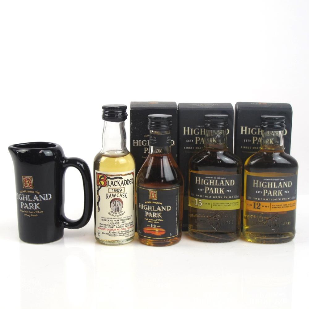 Highland Park Miniature Selection 4 x 5cl / Includes Mini Water Jug