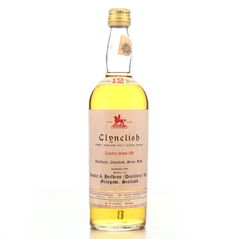 Clynelish 12 Year Old Ainslie and Heilbron circa 1960s / Di Chiano Import
