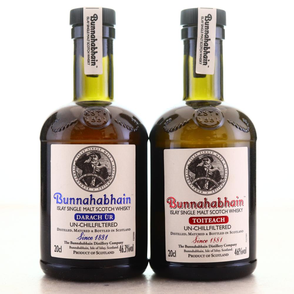 Bunnahabhain Toiteach & Darach Ur / 2 x 20cl