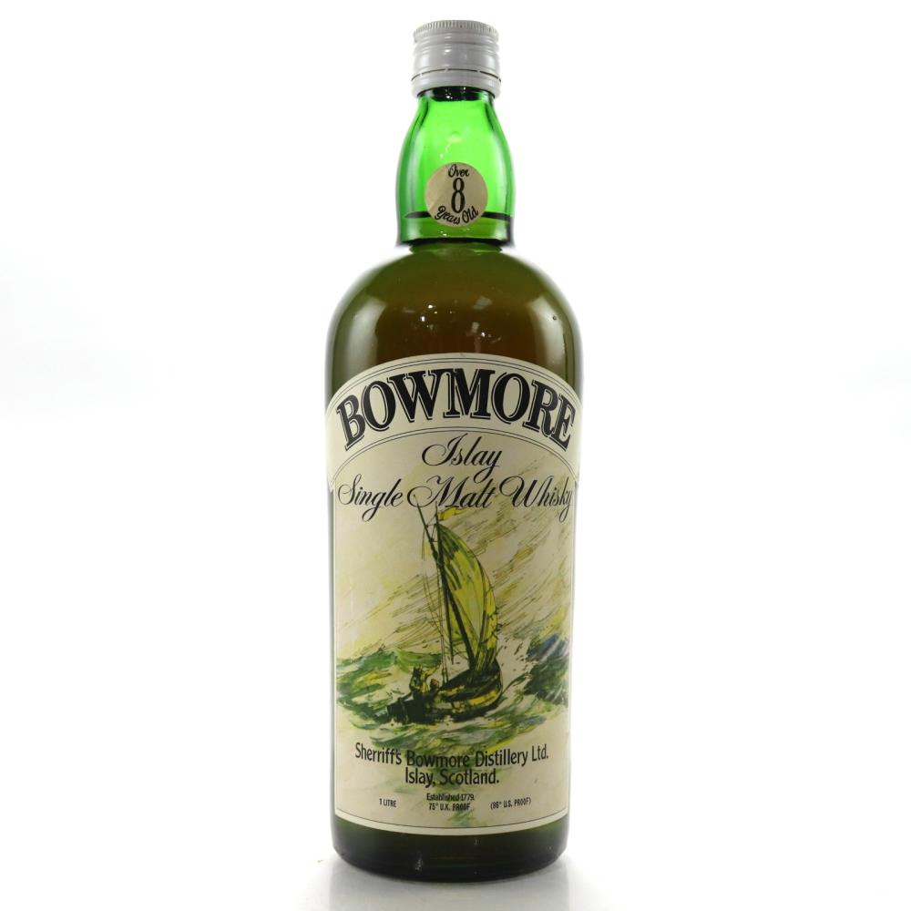 Bowmore 8 Year Old Sherriff's 1 Litre 1970s