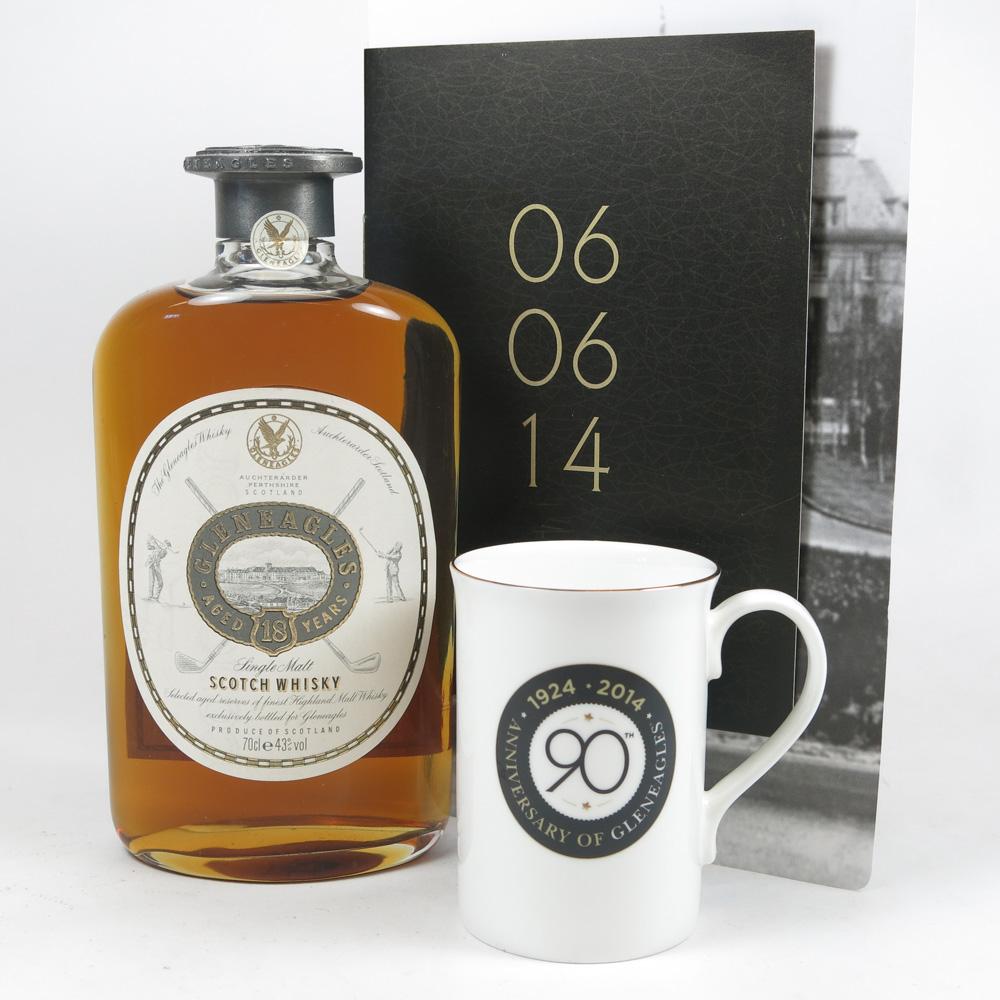 Gleneagles 18 Year Old and Memorabilia