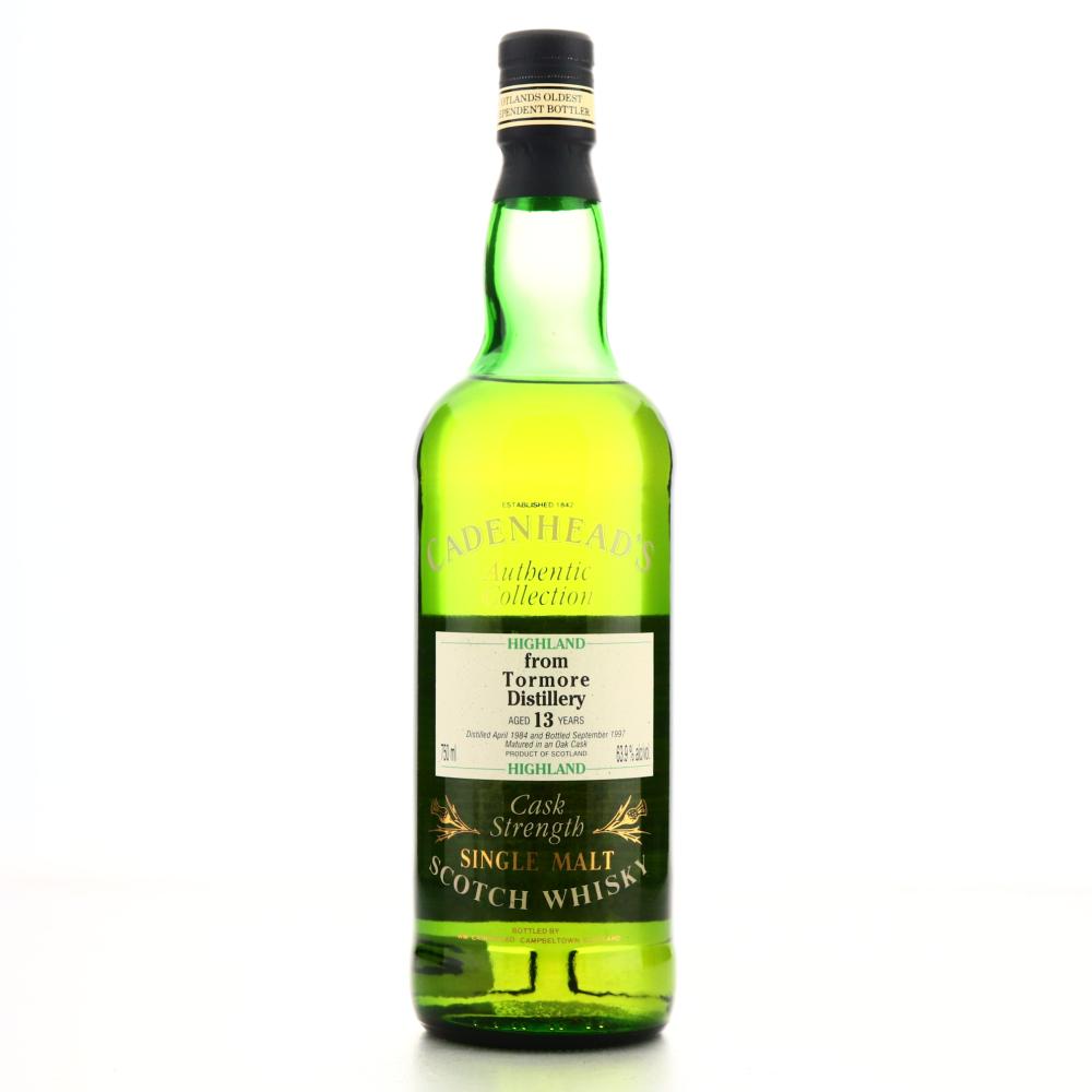 Tormore 1984 Cadenhead's 13 Year Old 75cl / US Import