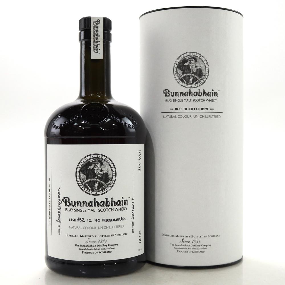 Bunnahabhain 12 Year Old Hand Filled / Manzanilla Cask