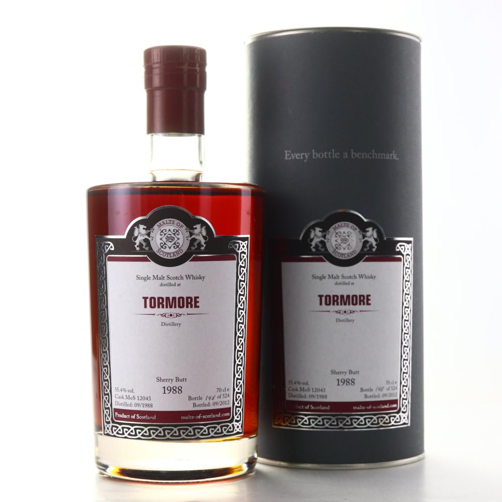 Tormore 1988 Malts of Scotland Sherry Butt