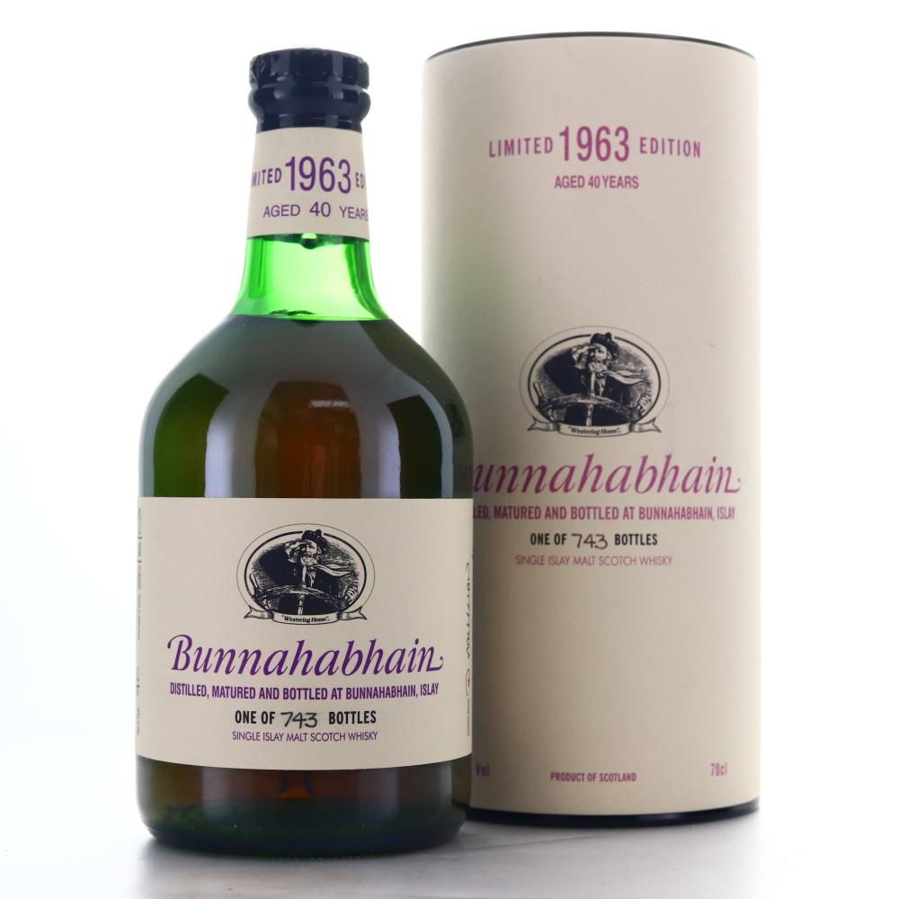 Bunnahabhain 1963 Single Cask 40 Year Old