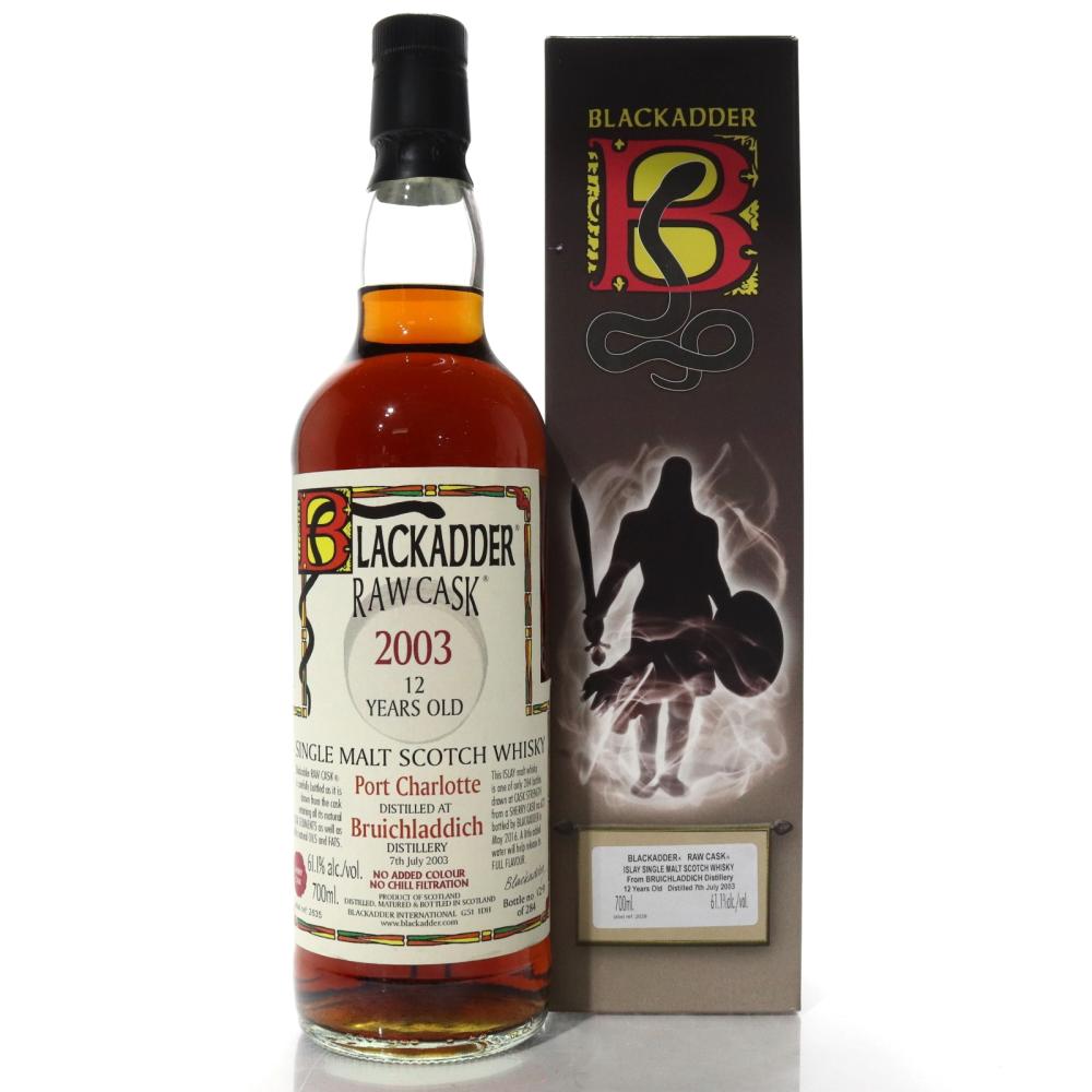 Port Charlotte 2003 Blackadder Raw Cask 12 Year Old