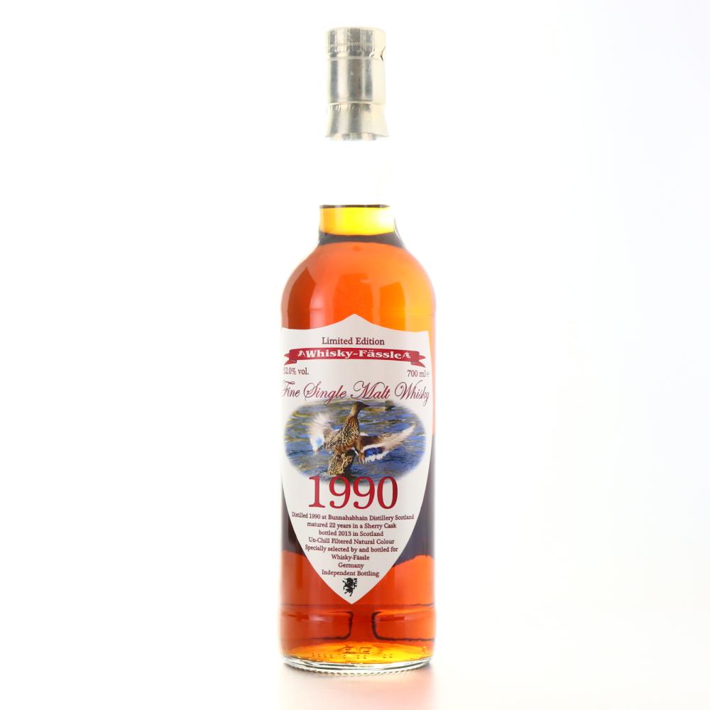 Bunnahabhain 1990 Whisky Faessle 22 Year Old