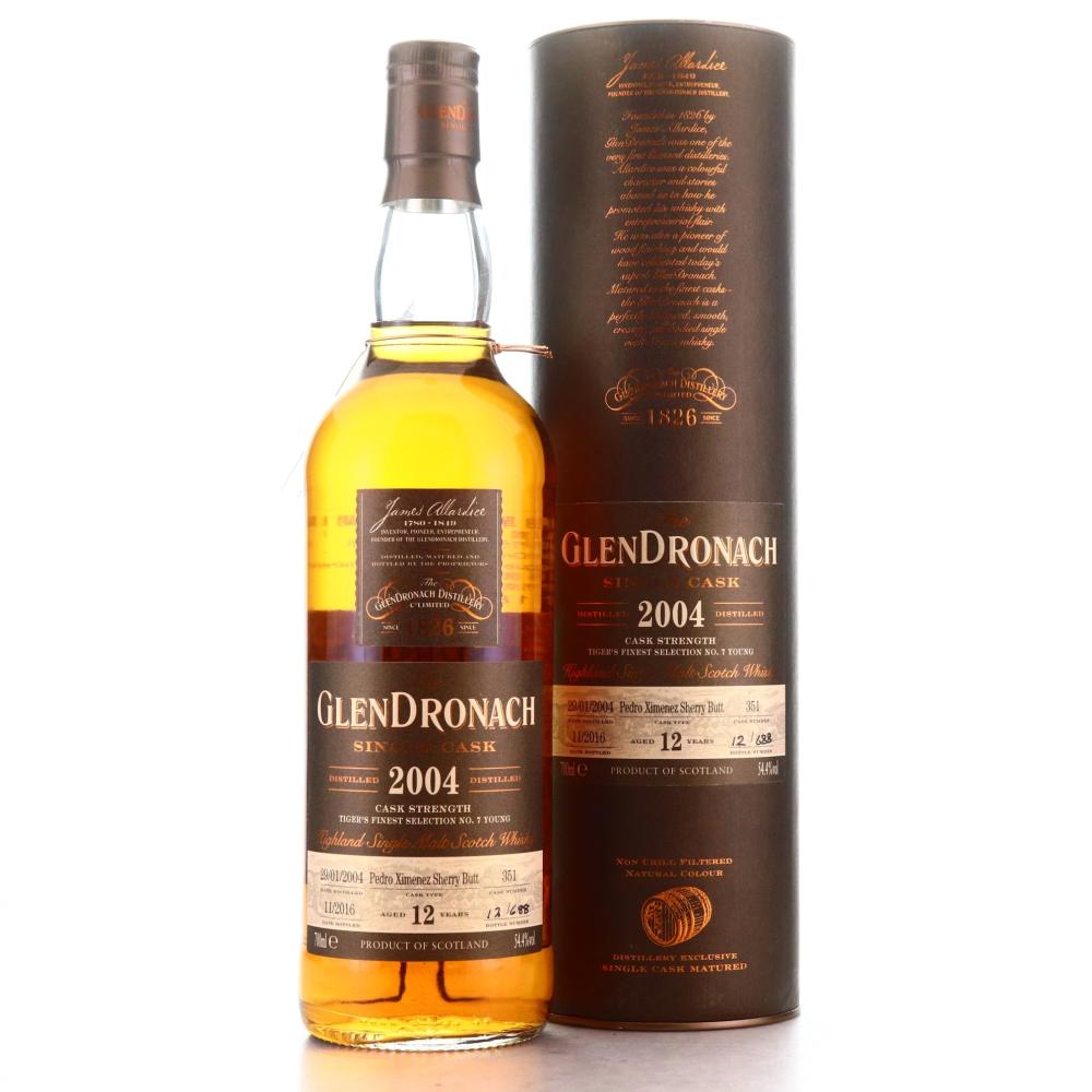 Glendronach 2004 Single PX Cask 12 Year Old #351 / Tiger's Finest Selection No.7