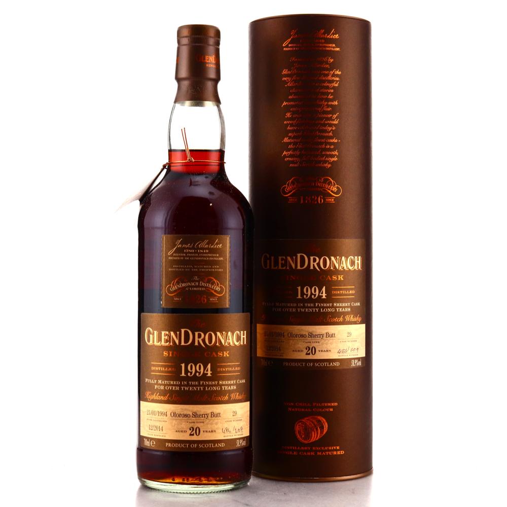 Glendronach 1994 Single Oloroso Cask 20 Year Old #29