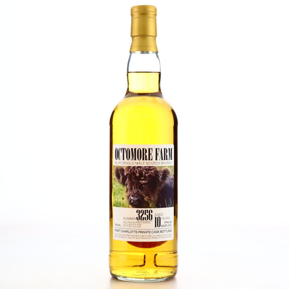 Port Charlotte 2008 Octomore Farm 10 Year Old Private Cask #3256