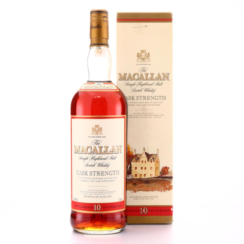 Macallan 10 Year Old Cask Strength 1 Litre / 58.8%
