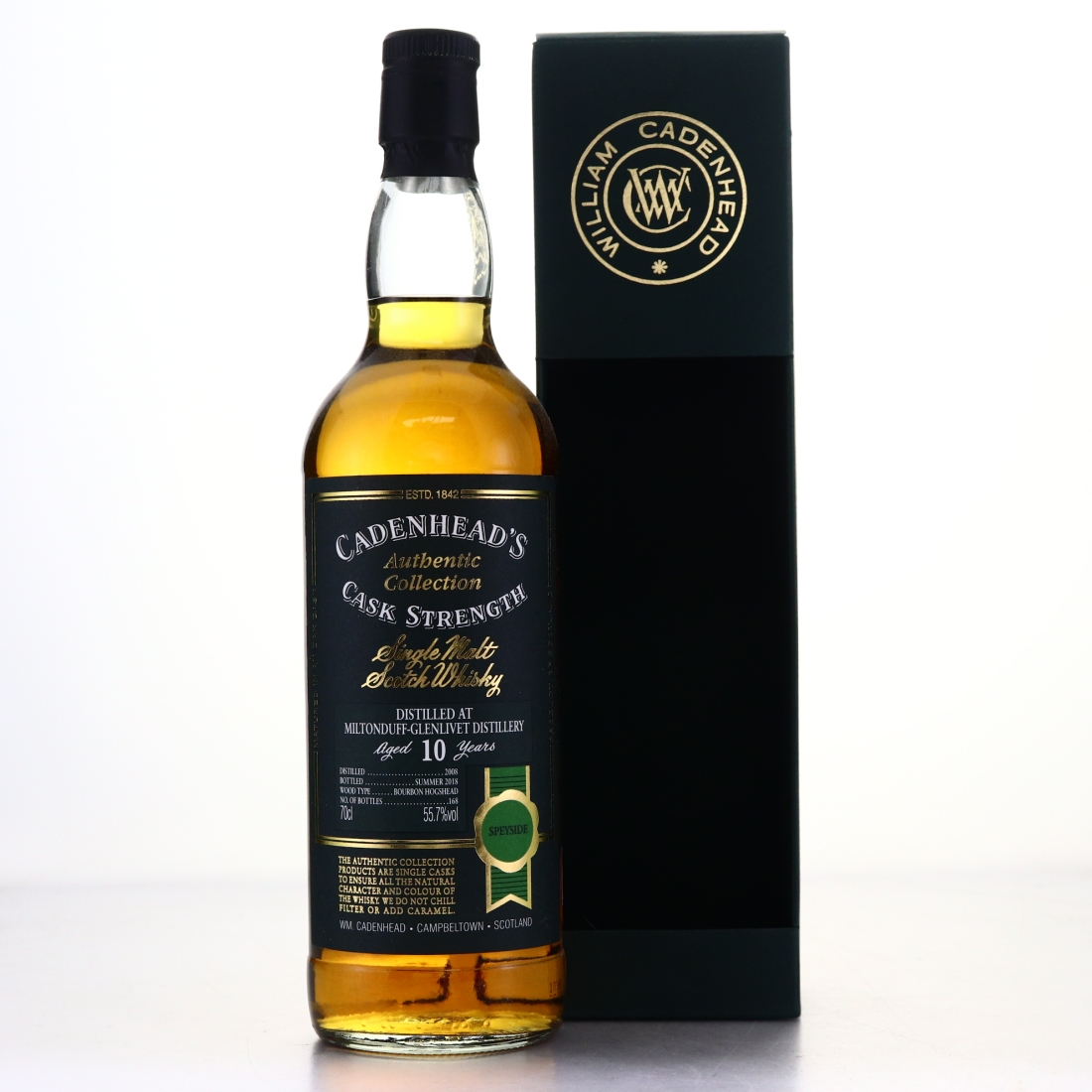 Miltonduff 2008 Cadenhead's 10 Year Old