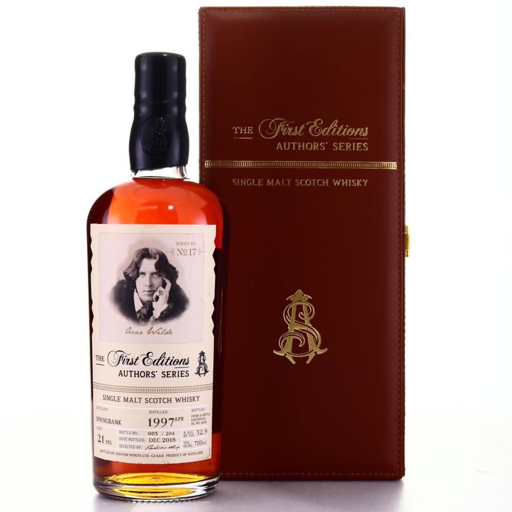 Springbank 1997 Edition Spirits 21 Year Old / First Editions