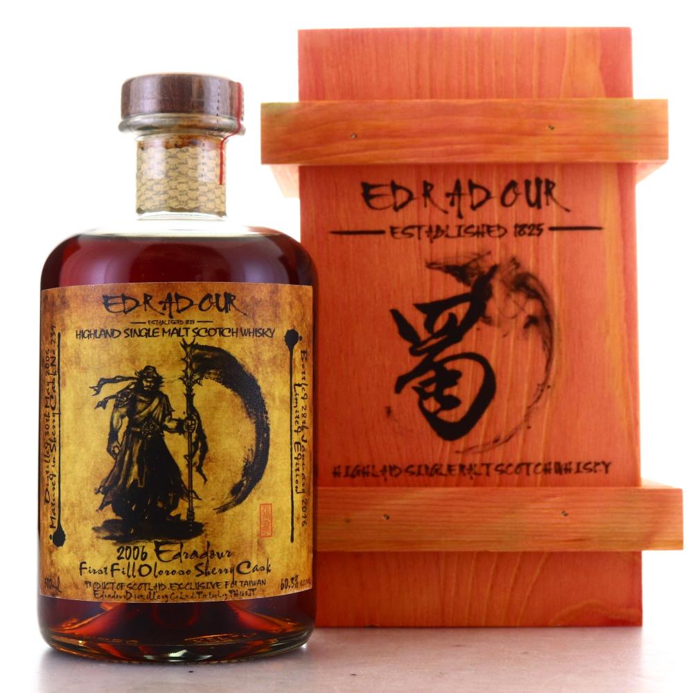 Edradour 2006 Single Sherry Cask #239 50cl / Taiwan - Signed