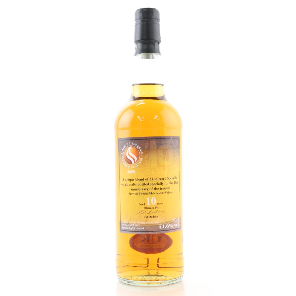 Spirit of Speyside 10 Year Old Blended Malt 2009 Release