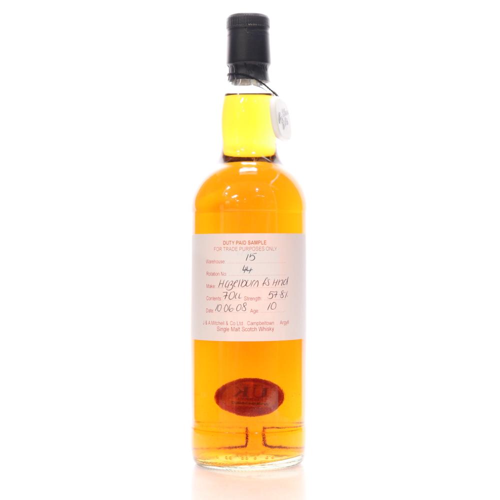 Hazelburn 2008 Duty Paid Sample 10 Year Old / Fresh Sherry Hogshead