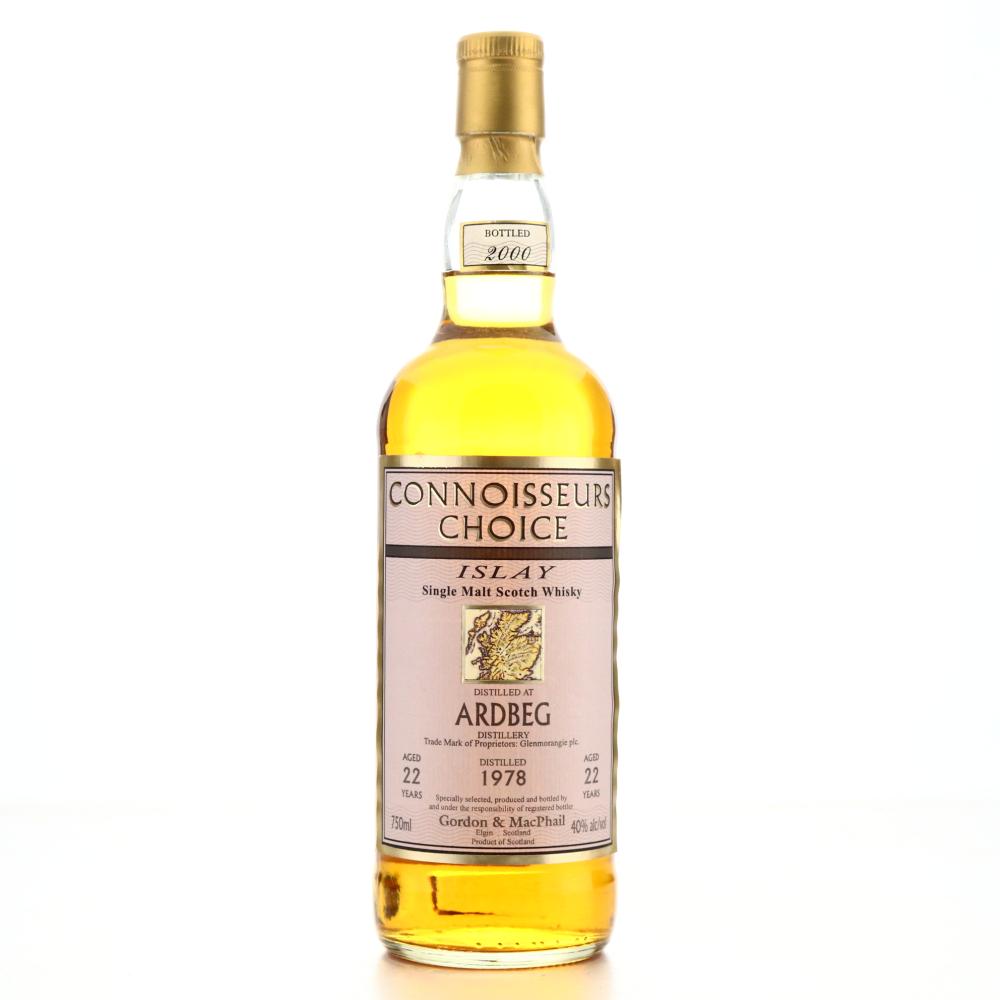 Ardbeg 1978 Gordon and MacPhail 22 Year Old 75cl / US Import