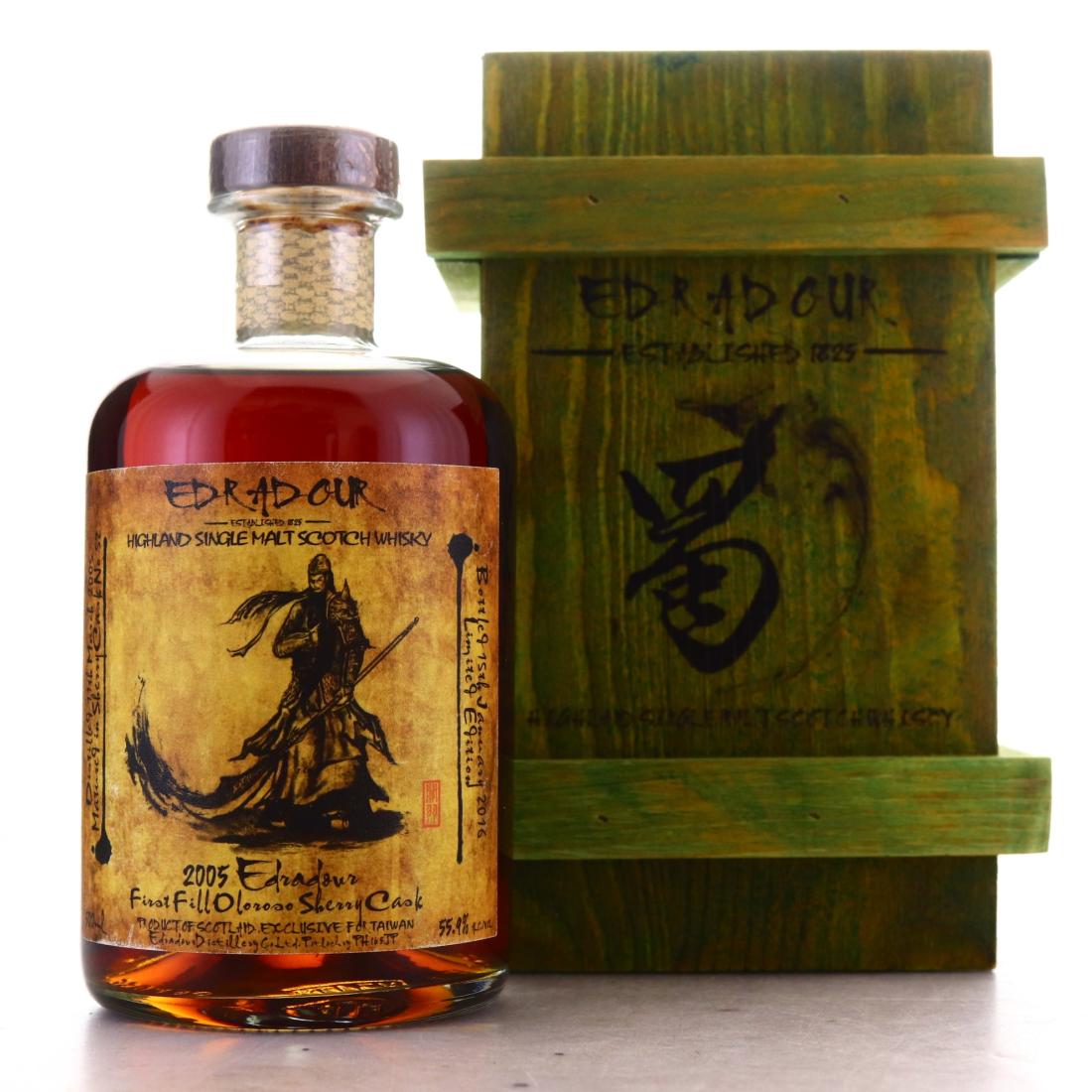 Edradour 2005 Single Sherry Cask #52 50cl / Taiwan - Signed