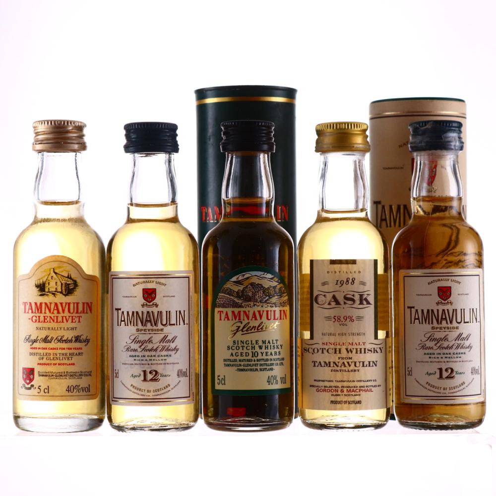 Tamnavulin Miniature x 5