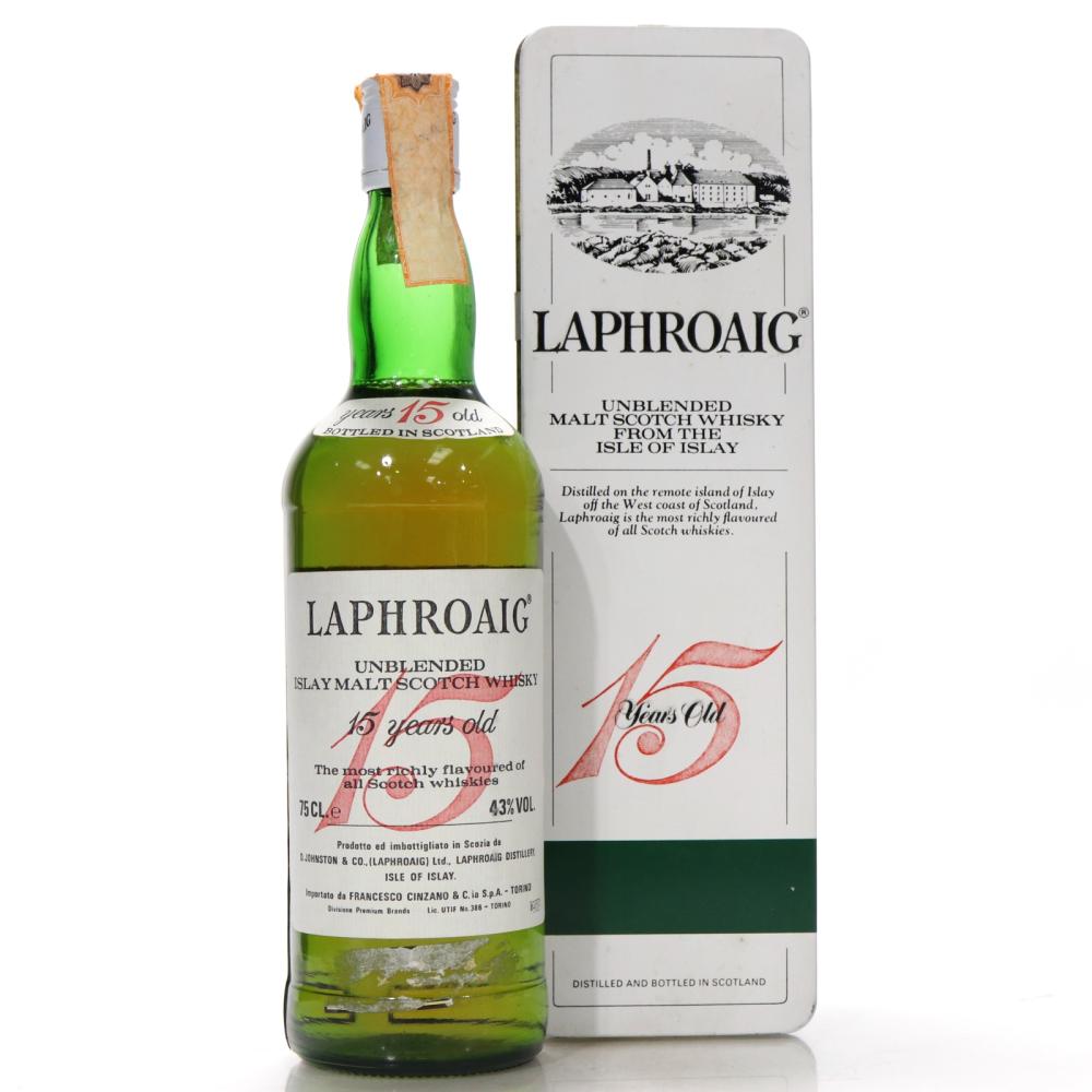 Laphroaig 15 Year Old early 1980s / Cinzano Import