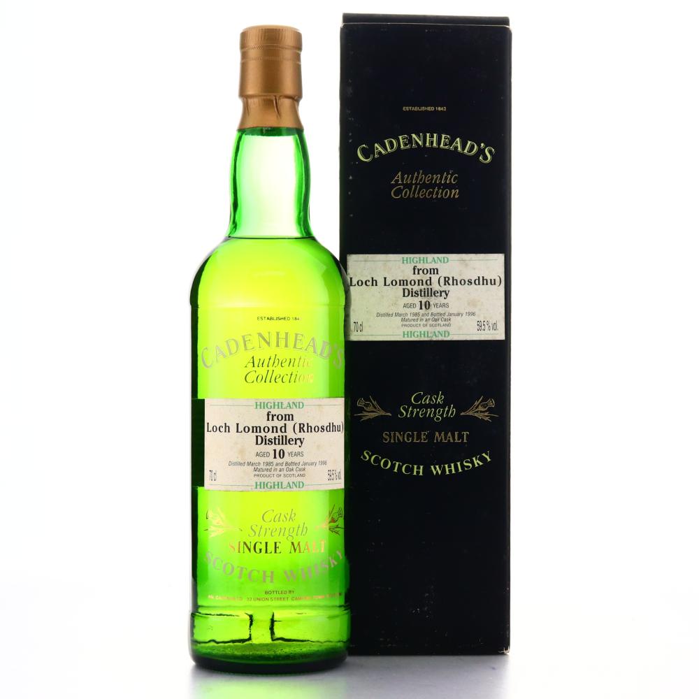 Rhosdhu 1985 Cadenhead's 10 Year Old