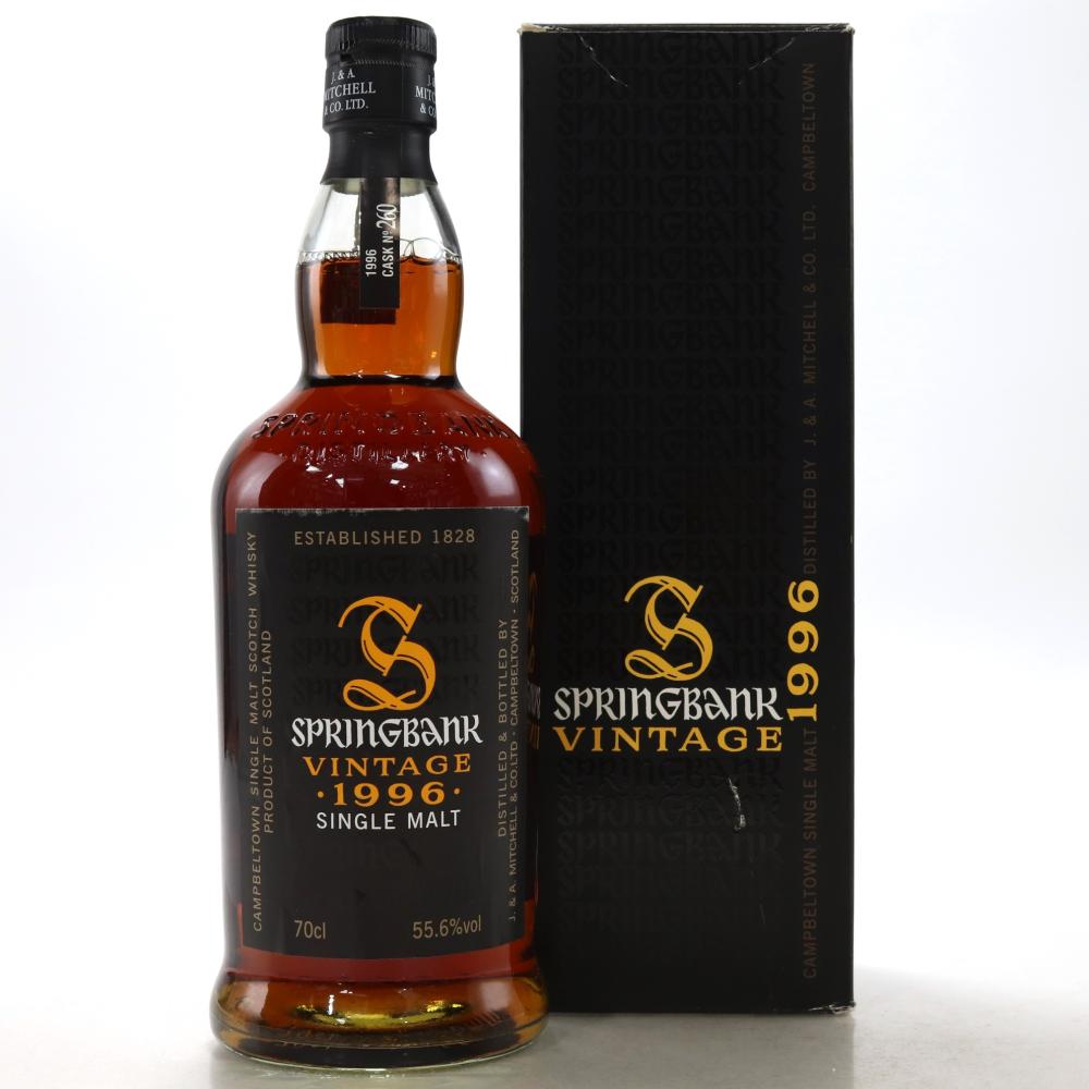 Springbank 1996 Vintage Cask #260 / Oddbins Exclusive