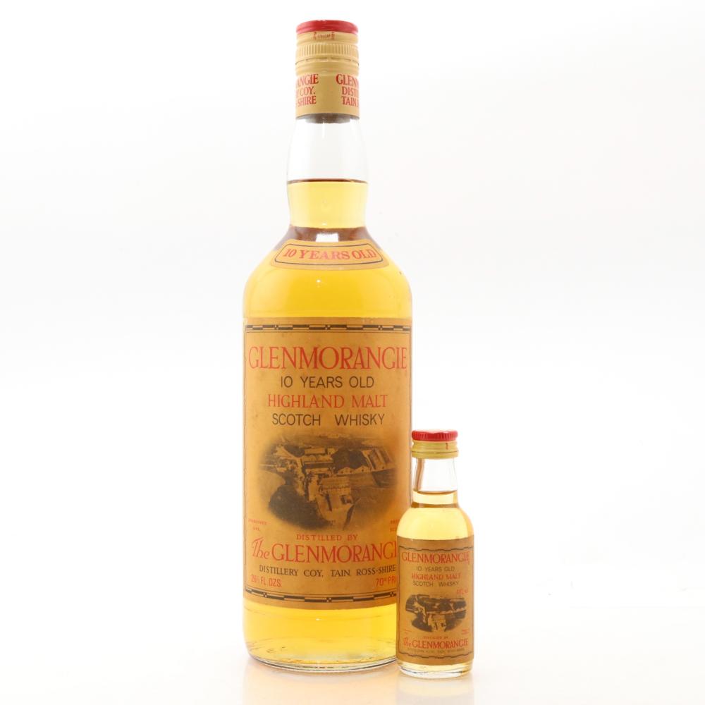 Glenmorangie 10 Year Old 1970s / with Miniature