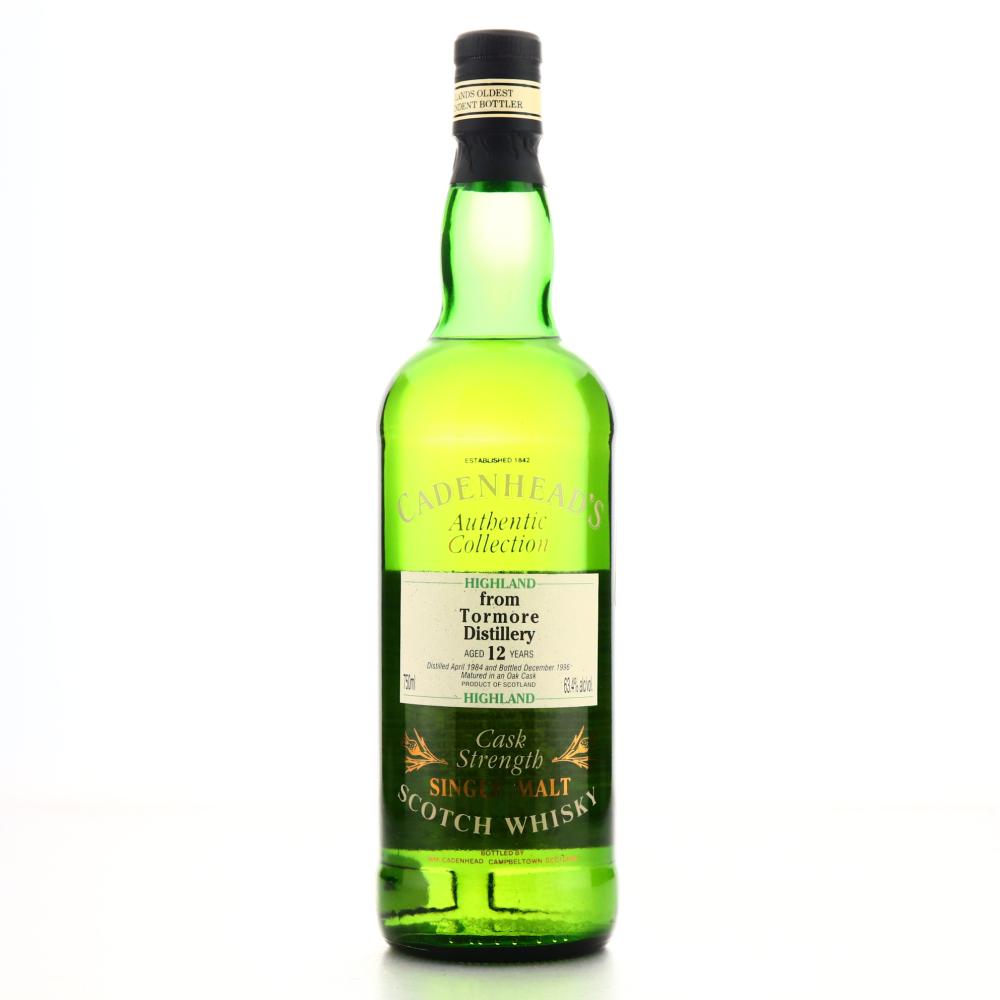 Tormore 1984 Cadenhead's 12 Year Old 75cl / US Import