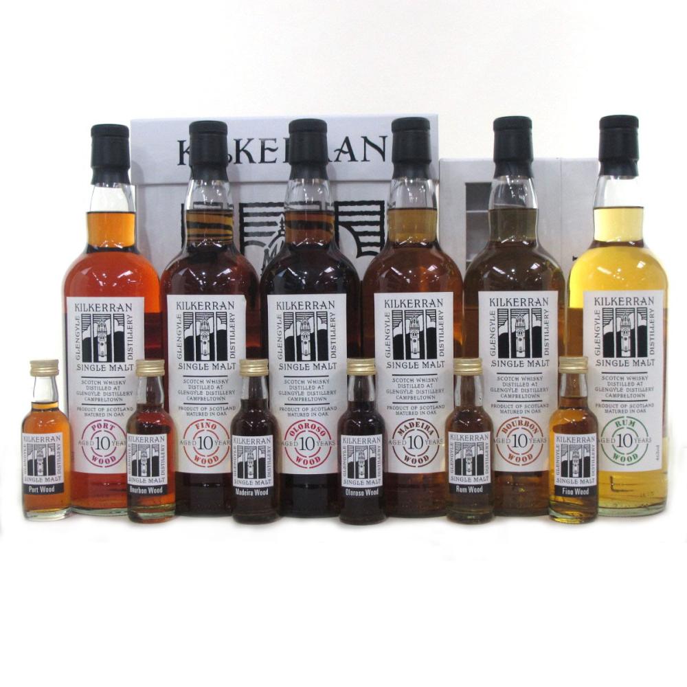 Kilkerran 10th Anniversary Collection 6 x 70cl / Including First Cask Selection Miniatures