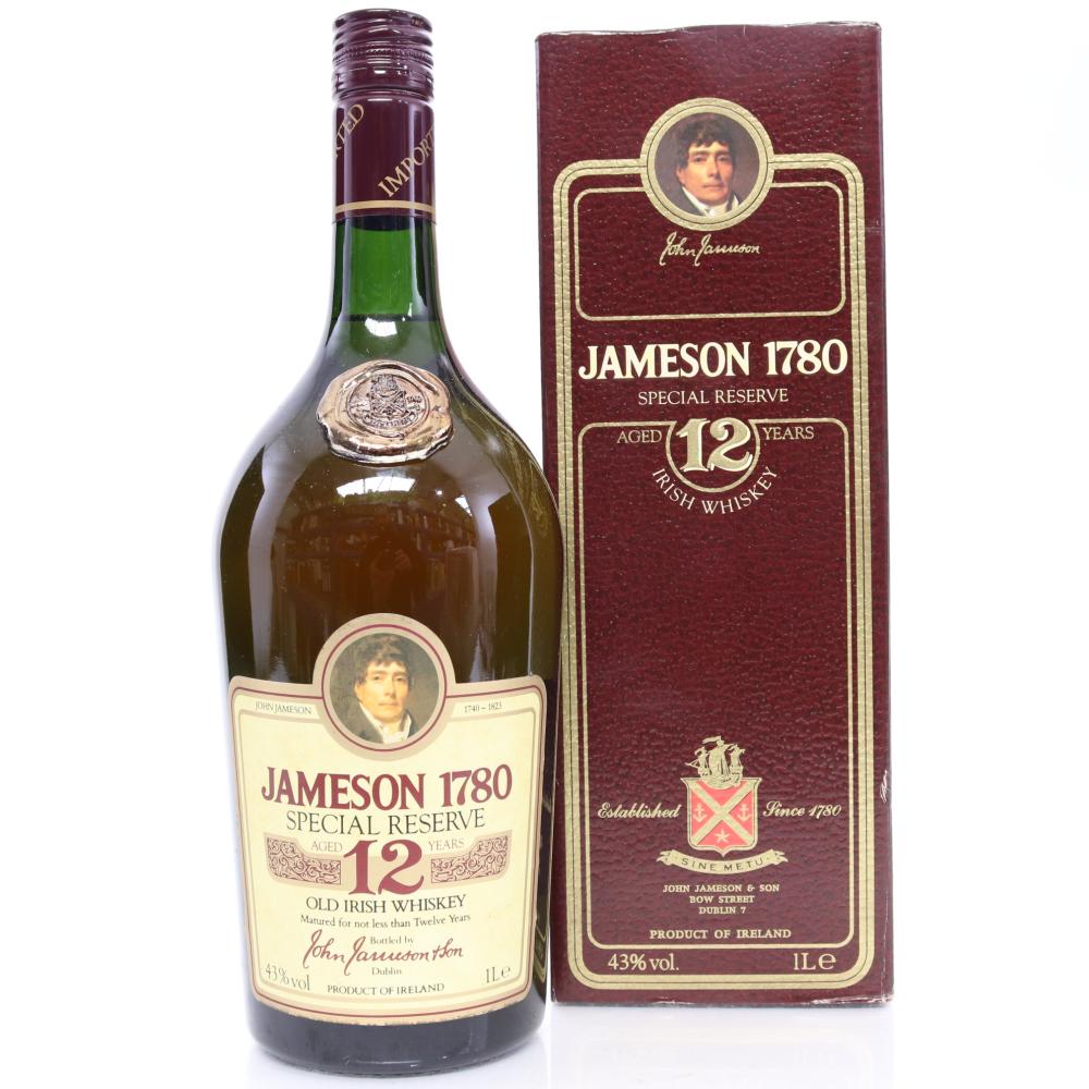 Jameson 1780 12 Year Old 1 Litre