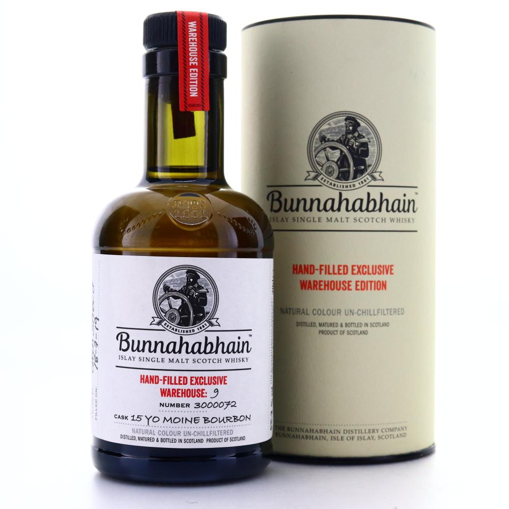 Bunnahabhain 15 Year Old Hand Filled 20cl / Bourbon Moine