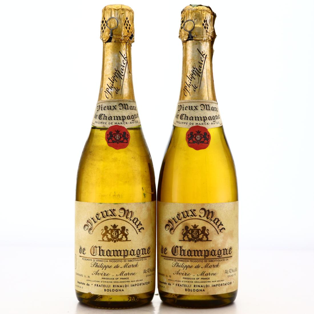 Vieux Marc de Champagne x 2 Whisky | Whisky Auctioneer