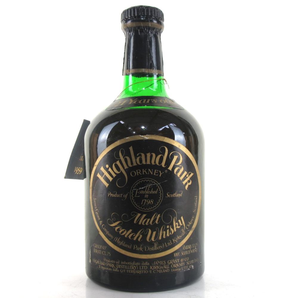 Highland Park 1959 21 Year Old / Ferraretto