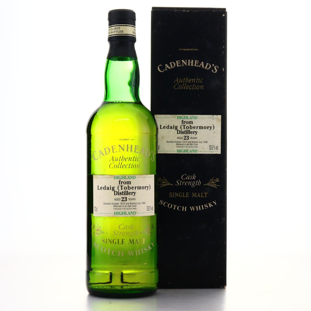 Tobermory-Ledaig 1972 Cadenhead's 23 Year Old