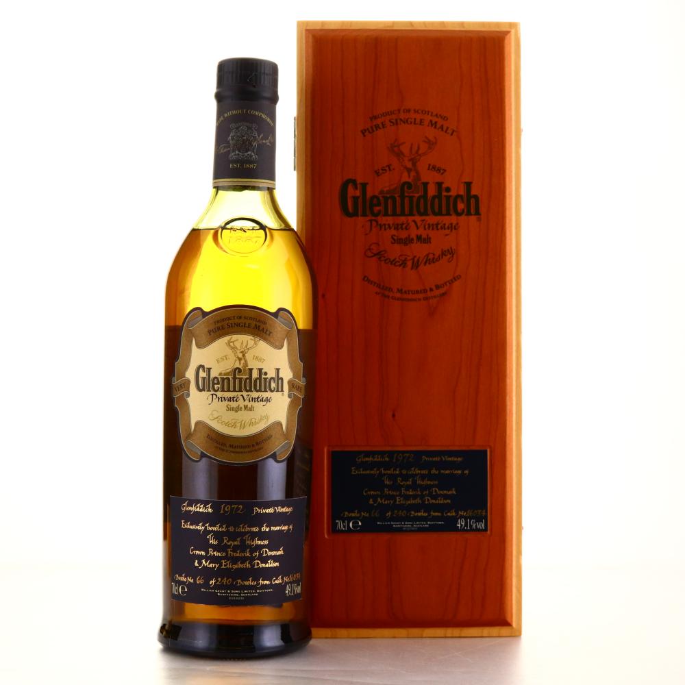 Glenfiddich 1972 Private Vintage / Danish Royal Wedding