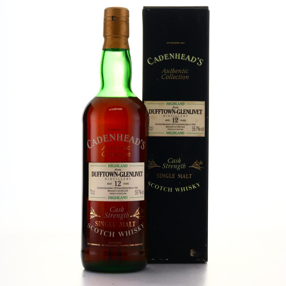 Dufftown 1979 Cadenhead's 12 Year Old