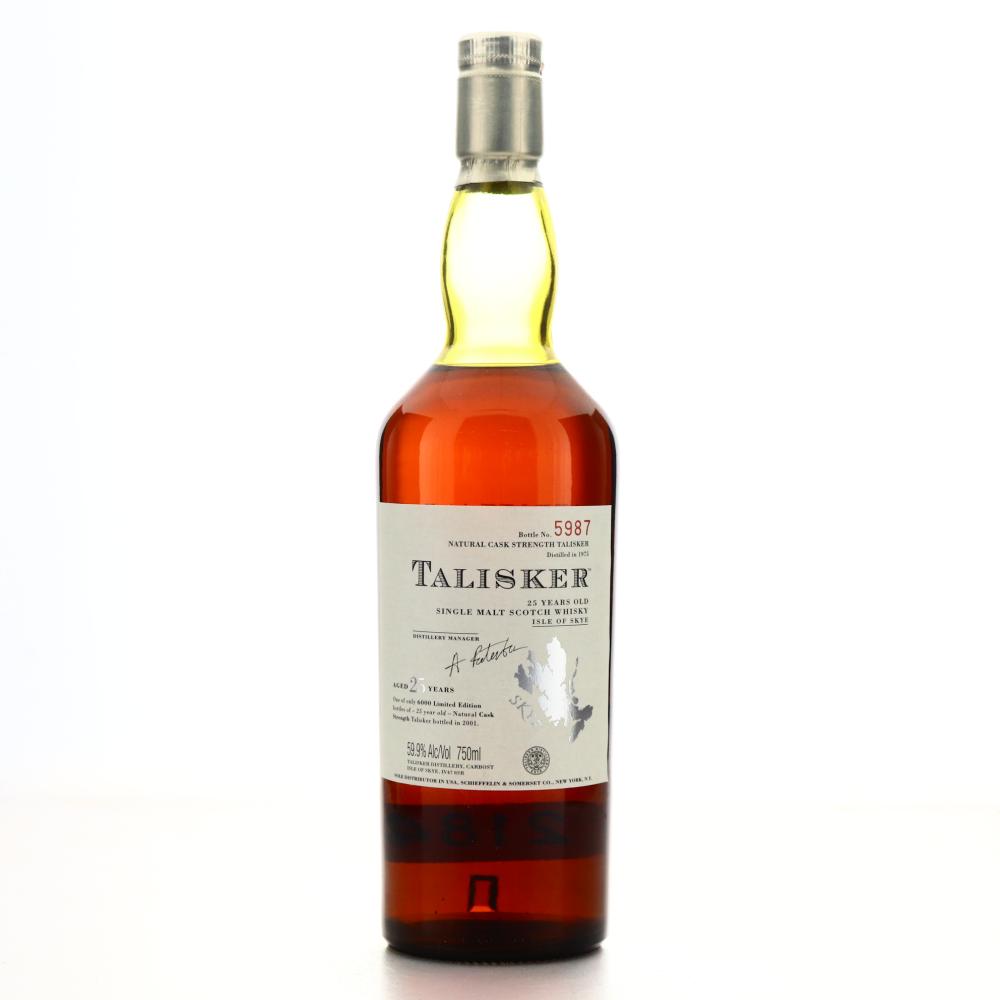 Talisker 1975 Cask Strength 25 Year Old 75cl / Inaugural Release - US Import