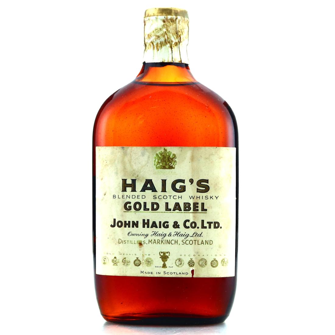 Haig Gold Label 37.5cl 1960 - Beaumaine Whisky | Whisky Auctioneer