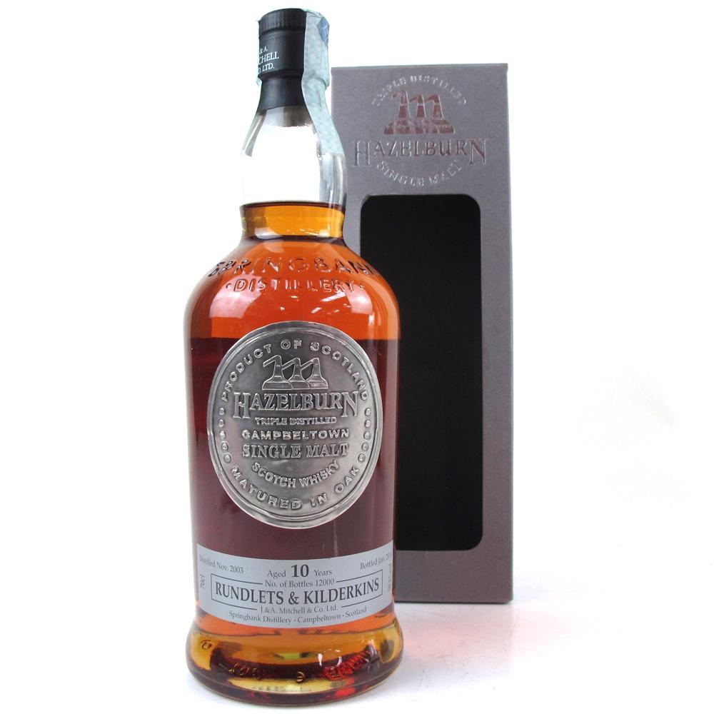 Hazelburn 2003 Rundelts and Kilderkins