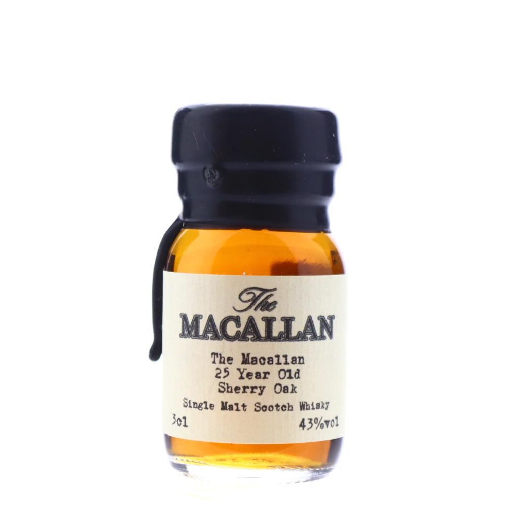 Macallan 25 Year Old Sherry Oak Sample