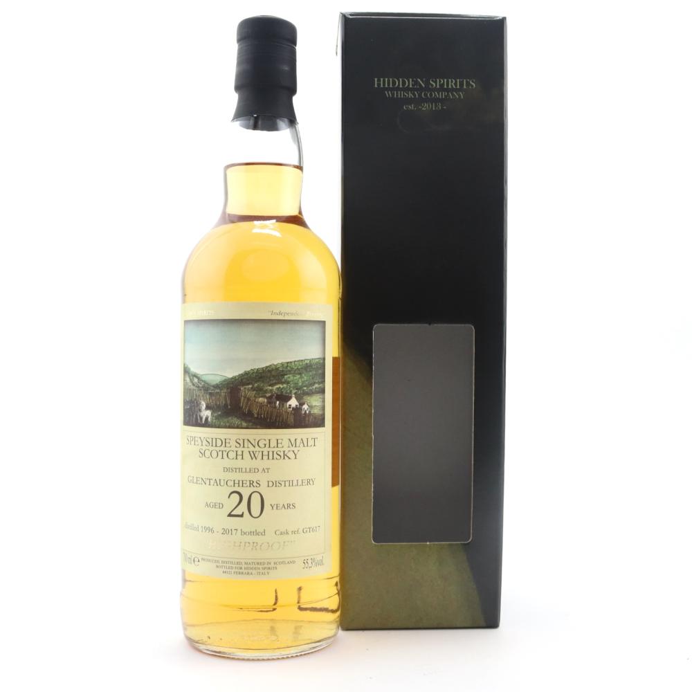 Glentauchers 1996 Hidden Spirits 20 Year Old