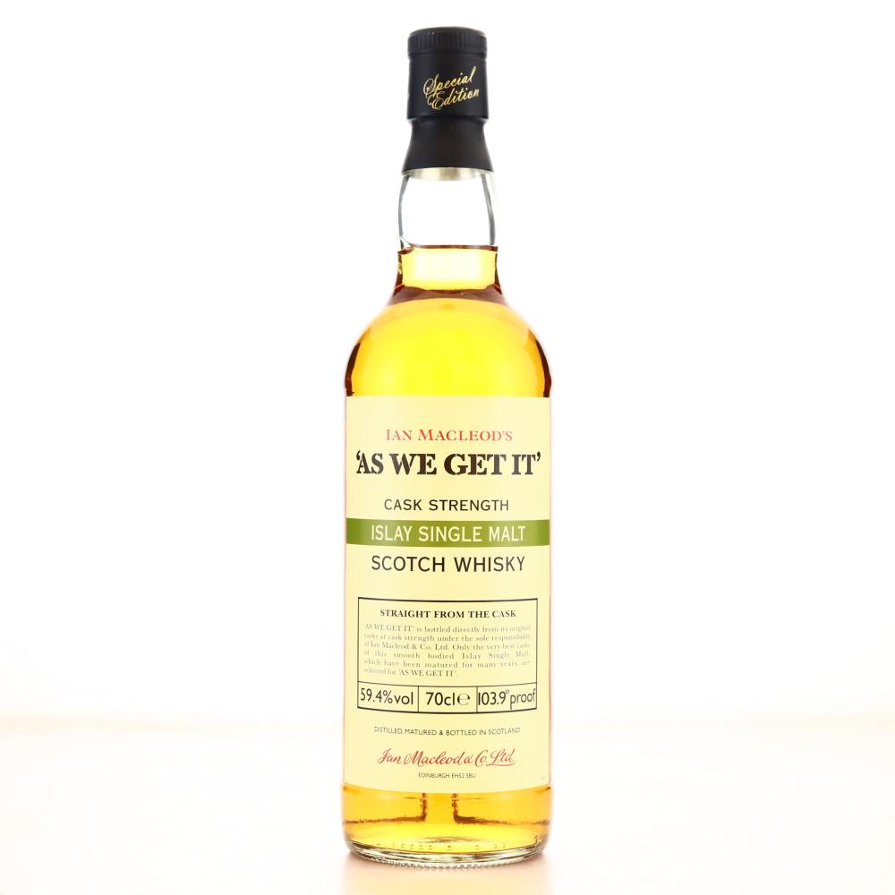 As We Get It Cask Strength Islay Single Malt / 59.4%