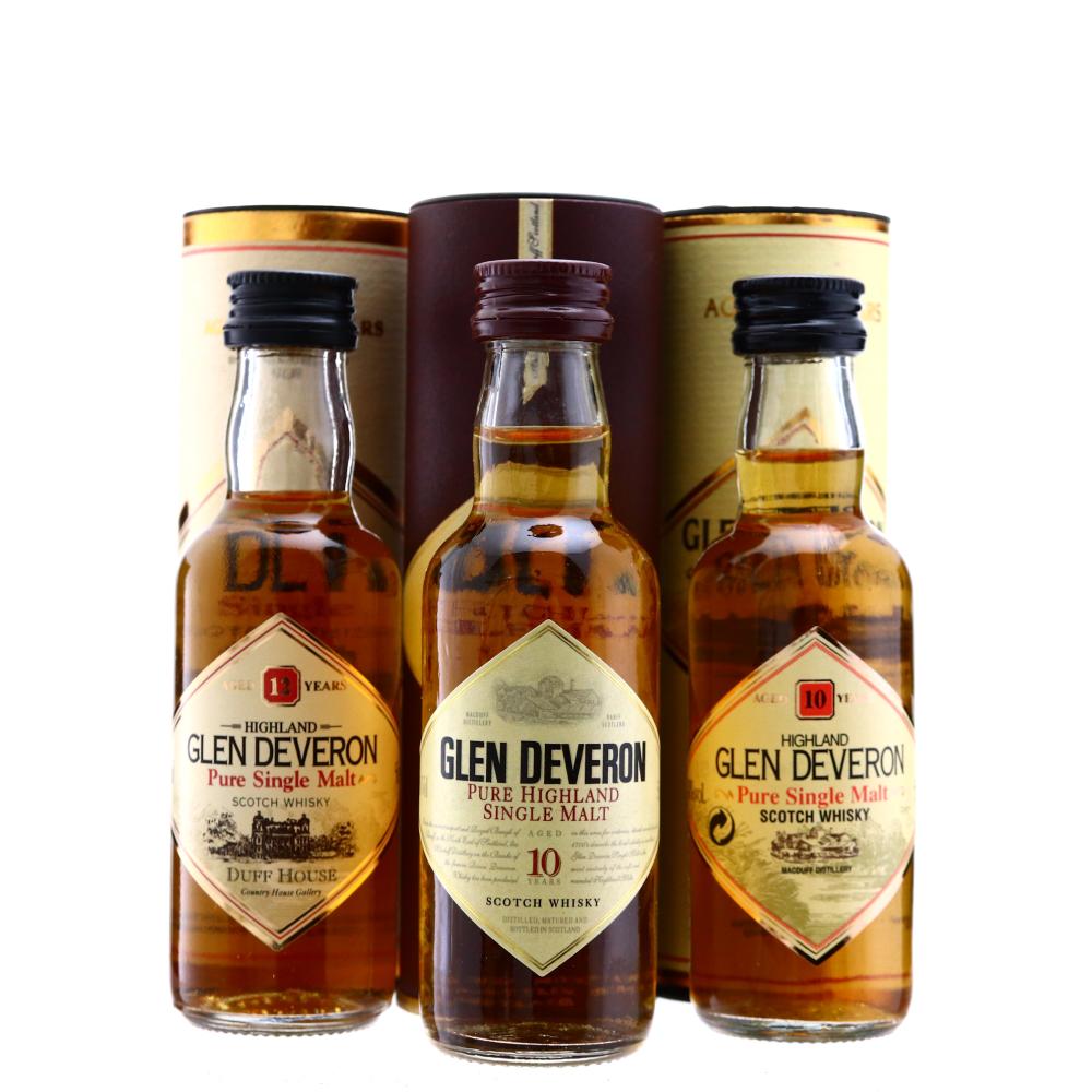 Glen Deveron Miniatures x 3