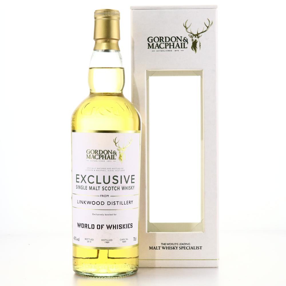Linkwood 1989 Gordon and MacPhail Single Cask / World of Whiskies