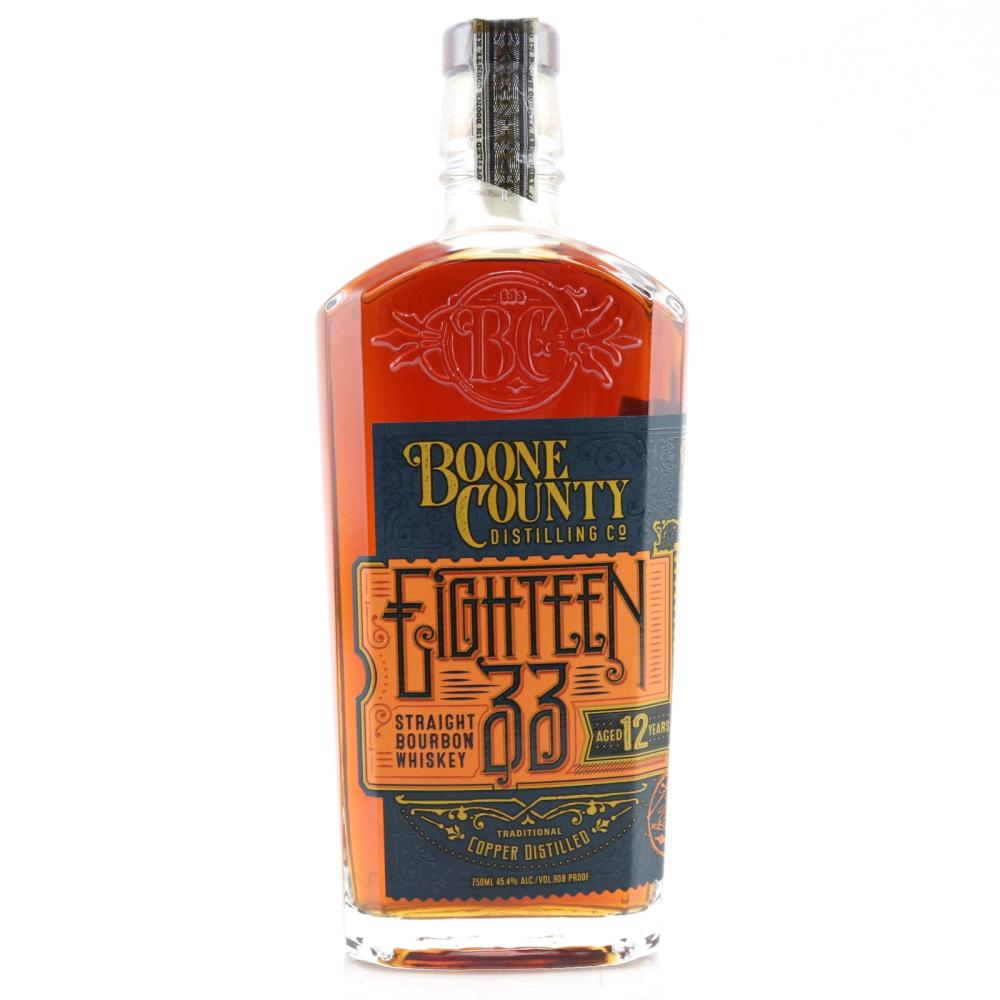 Boone County 12 Year Old 'Eighteen 33' Straight Bourbon