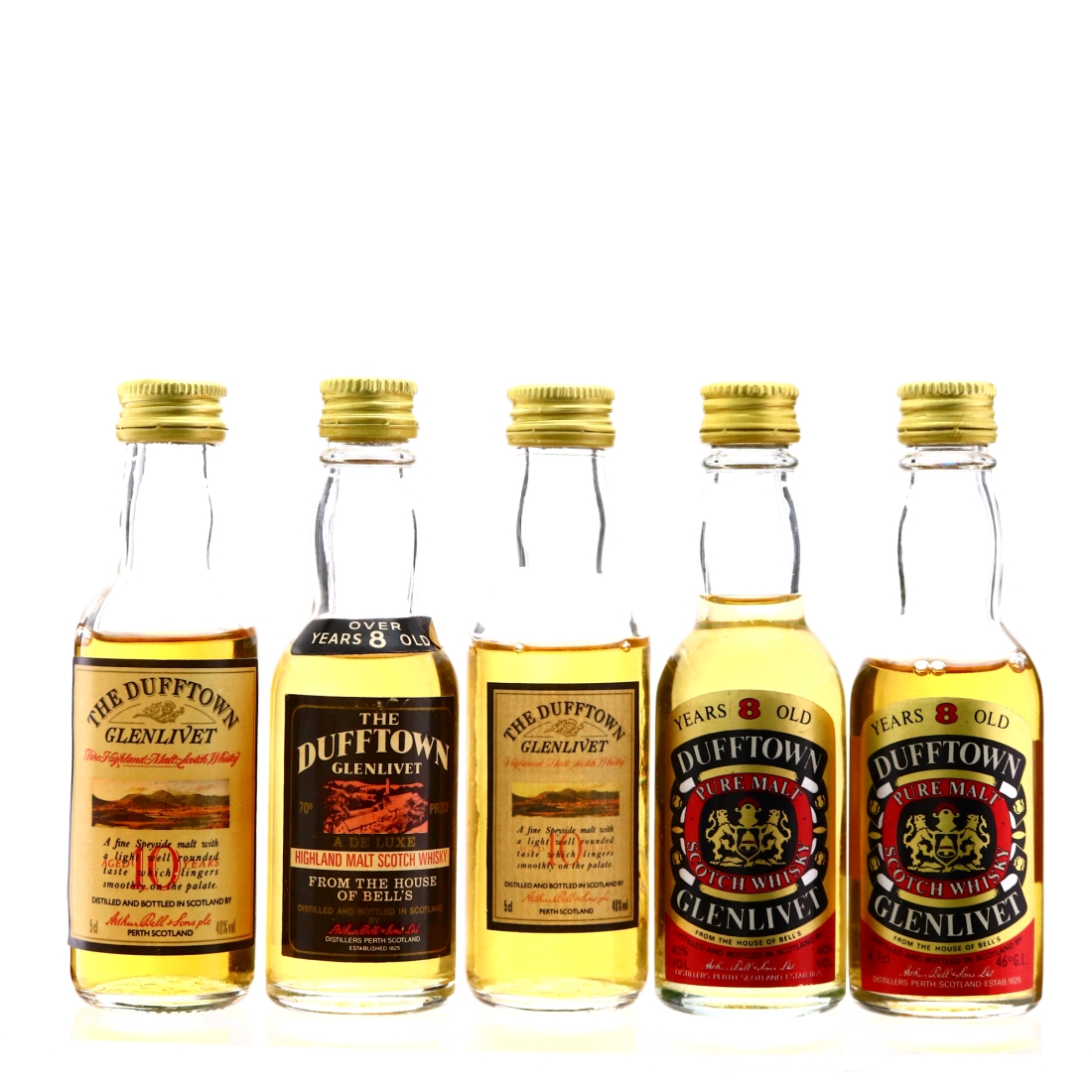 Dufftown Miniatures x 5