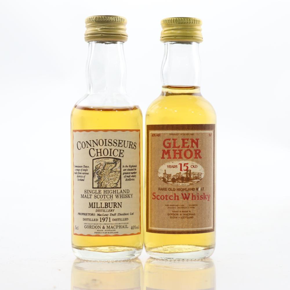 Millburn & Glen Mhor Miniatures 2 x 5cl