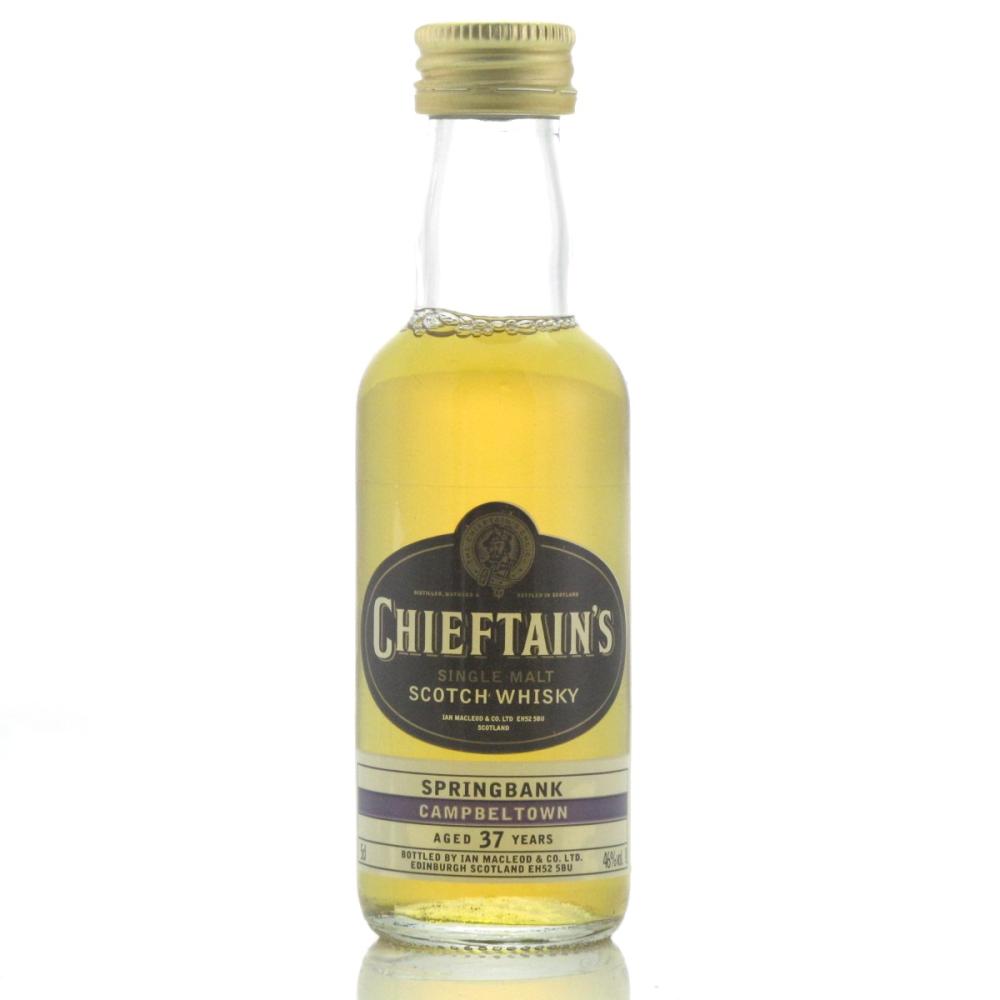 Springbank 37 Year Old Chieftain's Miniature 5cl