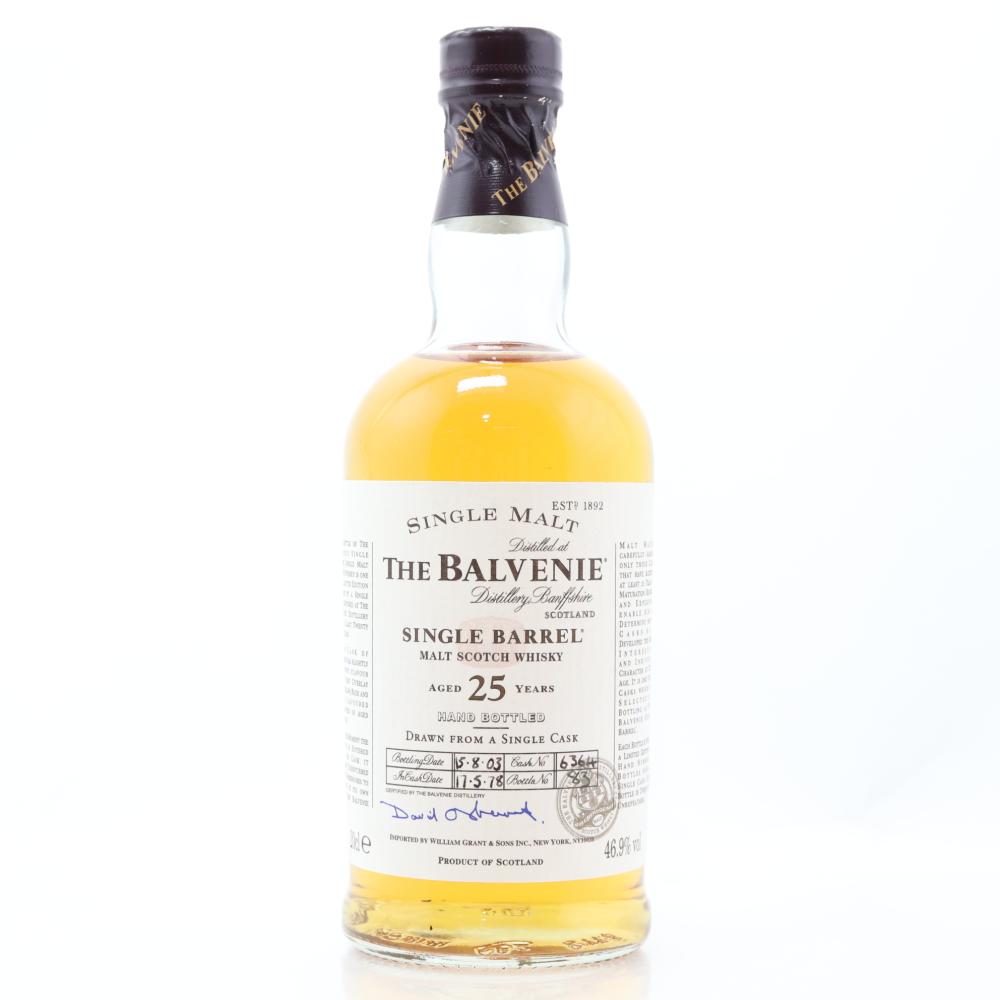 Balvenie 1978 Single Barrel 25 Year Old #6364 20cl