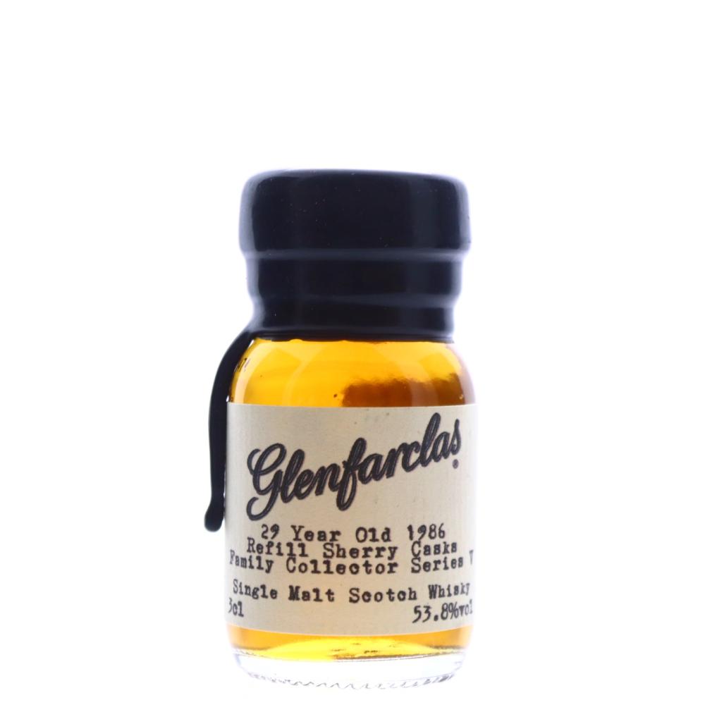 Glenfarclas 1986 Refill Sherry Butts Collector Series V Sample